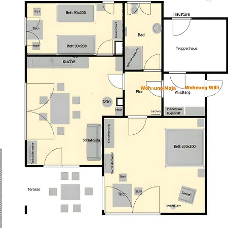 Apartmán Beim Imker Mössingen